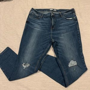 Super skinny high rise jean